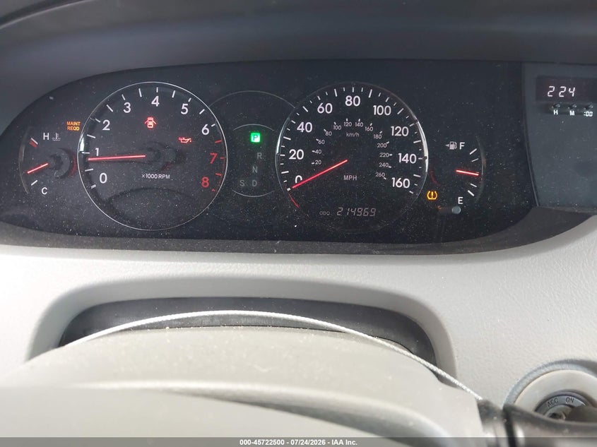 2007 TOYOTA AVALON auction photo 7