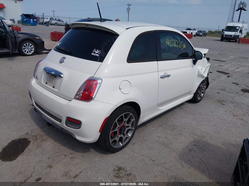 2014 FIAT 500 HATCHBACK 1.4L I-4 VVT, 101HP