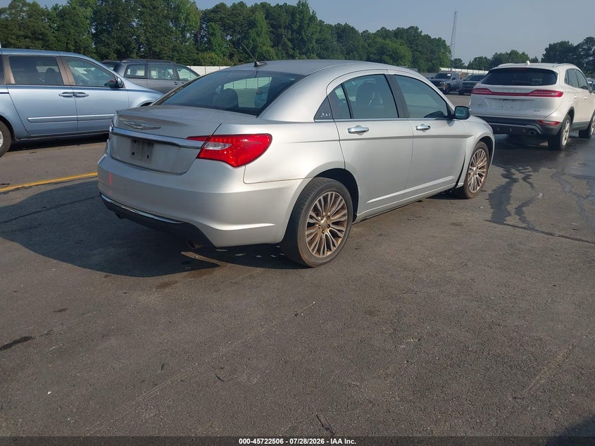 Vin: 1c3ccbcg2cn102114, lot: 46221188, chrysler 200 limited 20124