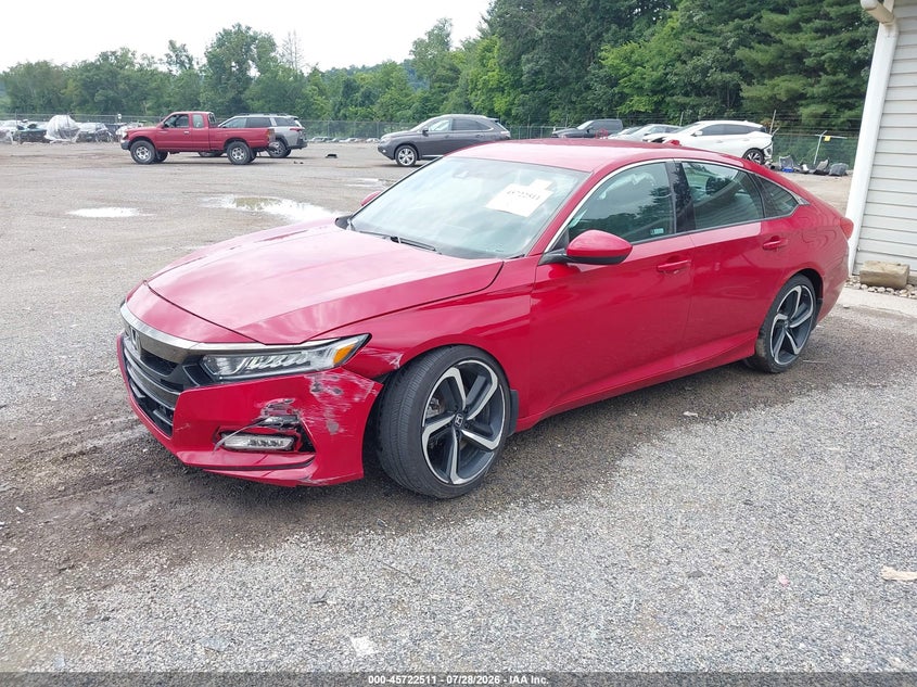 Vin: 1hgcv1f35ka164512, lot: 46221193, honda accord sport 20192