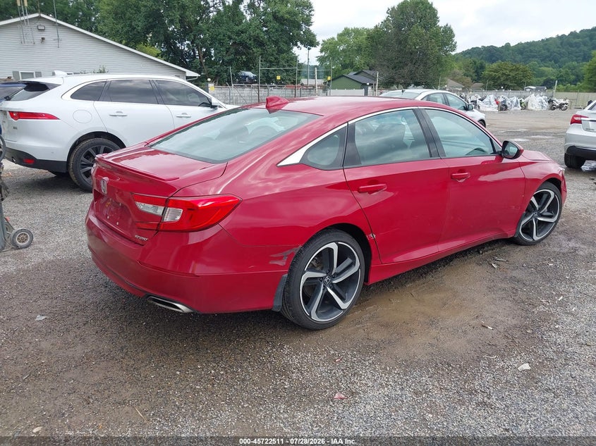 Vin: 1hgcv1f35ka164512, lot: 46221193, honda accord sport 20194