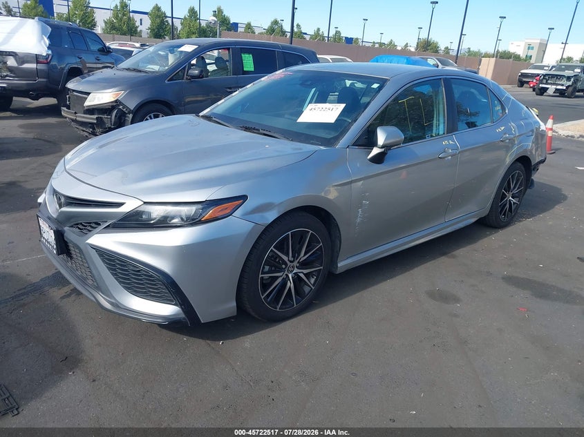 Vin: 4t1g11ak6nu717094, lot: 46221199, toyota camry se 20222