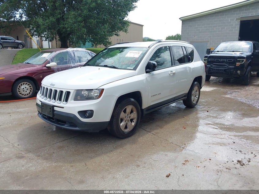 Vin: 1c4njcba5ed801338, lot: 46221220, jeep compass sport 20142