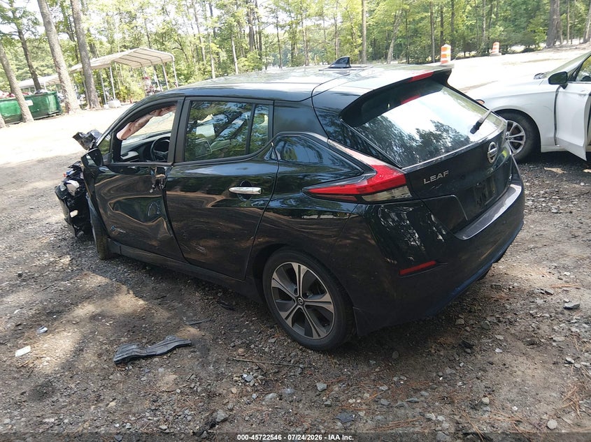 Vin: 1n4az1cp7kc307116, lot: 46221228, nissan leaf sv 20193