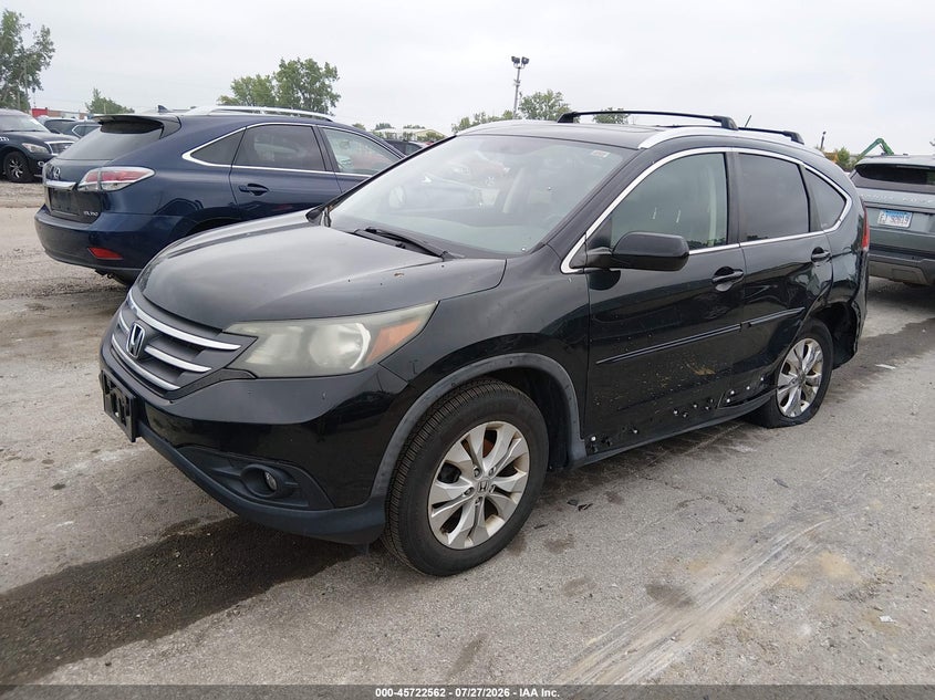 Vin: 5j6rm4h73cl035679, lot: 46221244, honda cr-v ex-l 20122
