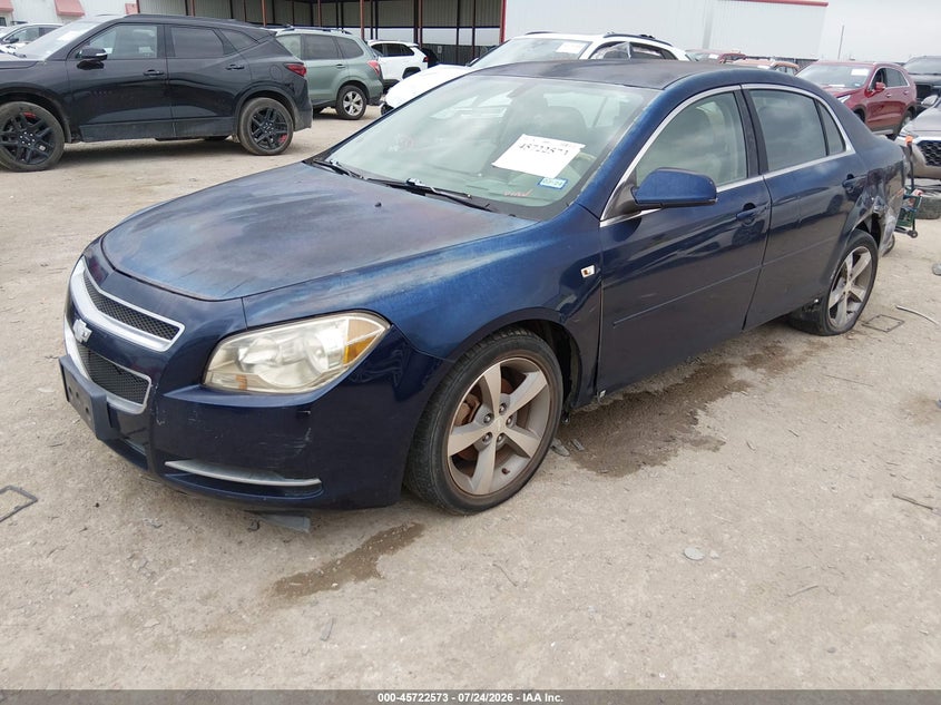 2008 Chevrolet Malibu, Лівий зад, IAAI, VIN 1G1ZJ57B58F292755 — фото 2