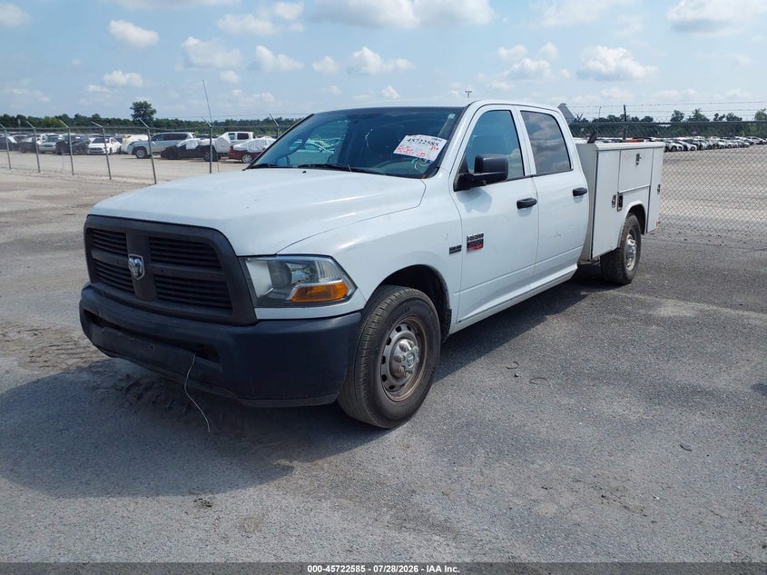 Vin: 3c6td4ht9cg204682, lot: 46221267, ram 2500 st 20122