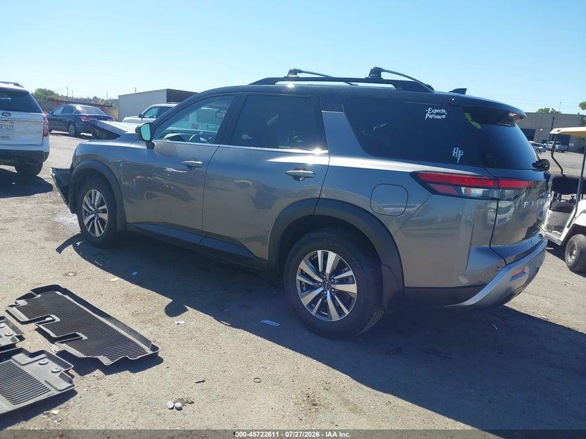 Vin: 5n1dr3cc5pc214565, lot: 46221293, nissan pathfinder sl 4wd 20233