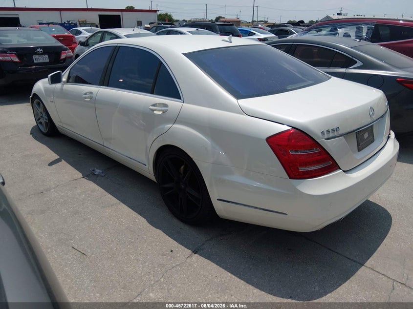 2012 MERCEDES-BENZ S 550 auction photo 3
