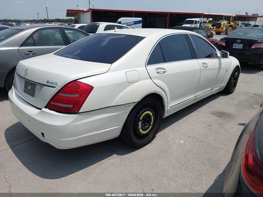 2012 MERCEDES-BENZ S 550 auction photo 4