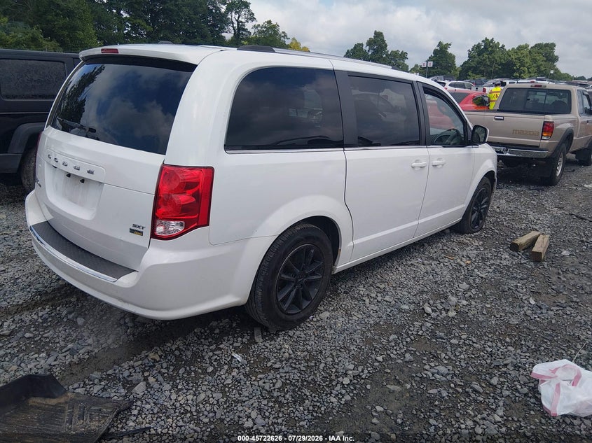 Vin: 2c4rdgcg2kr542738, lot: 46221308, dodge grand caravan sxt 20194