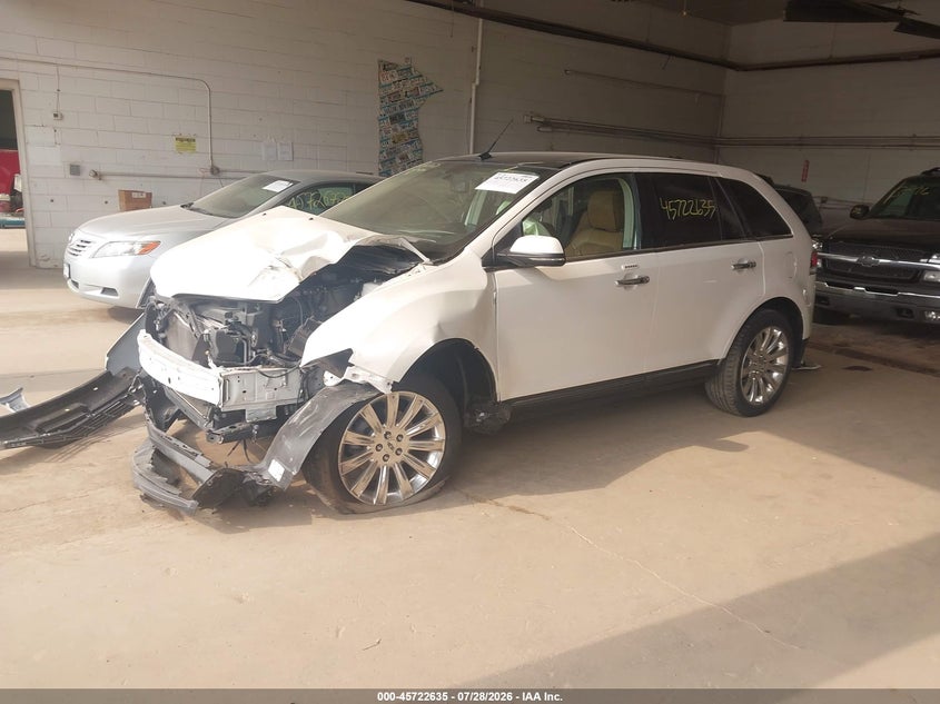 Vin: 2lmdj6jk5dbl19724, lot: 46221317, lincoln mkx 20132