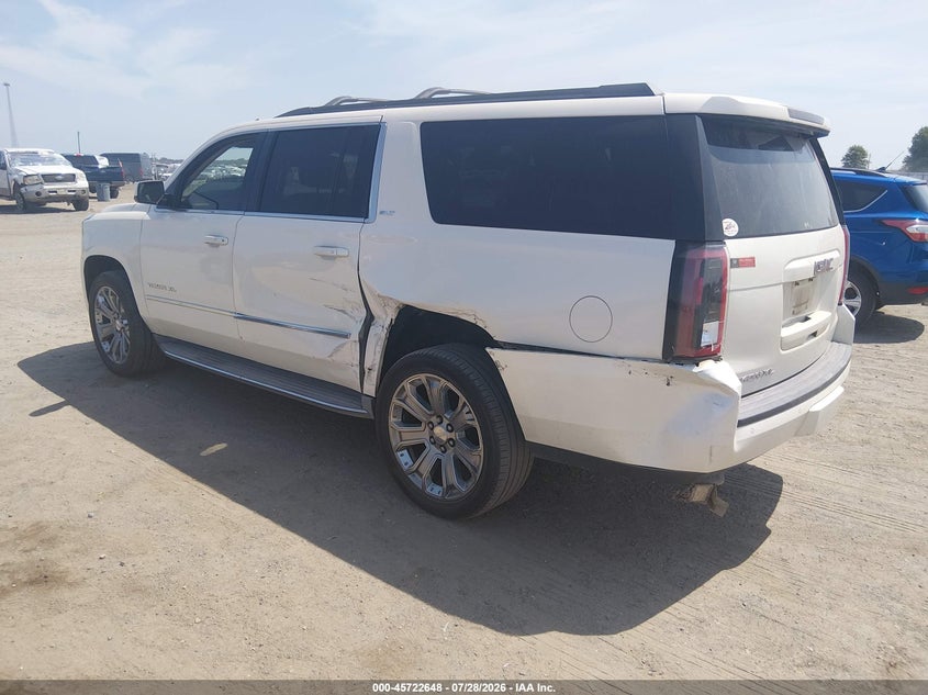 Vin: 1gks2hkc7fr175041, lot: 46221330, gmc yukon xl 1500 slt 20153
