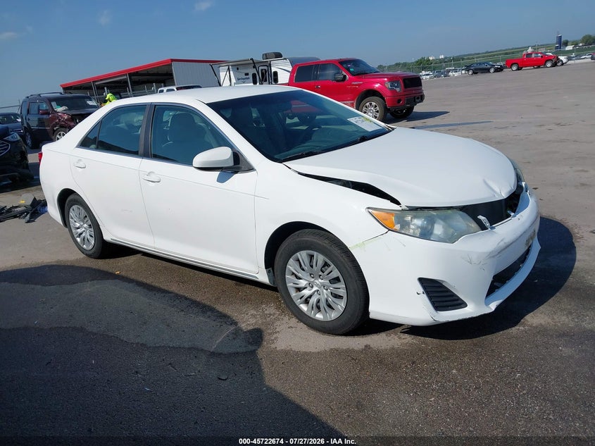 2012 TOYOTA CAMRY auction photo 1