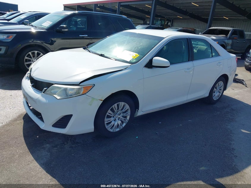 2012 TOYOTA CAMRY auction photo 2