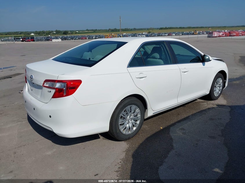 2012 TOYOTA CAMRY auction photo 4