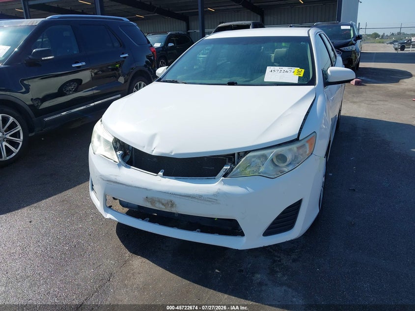 2012 TOYOTA CAMRY auction photo 6
