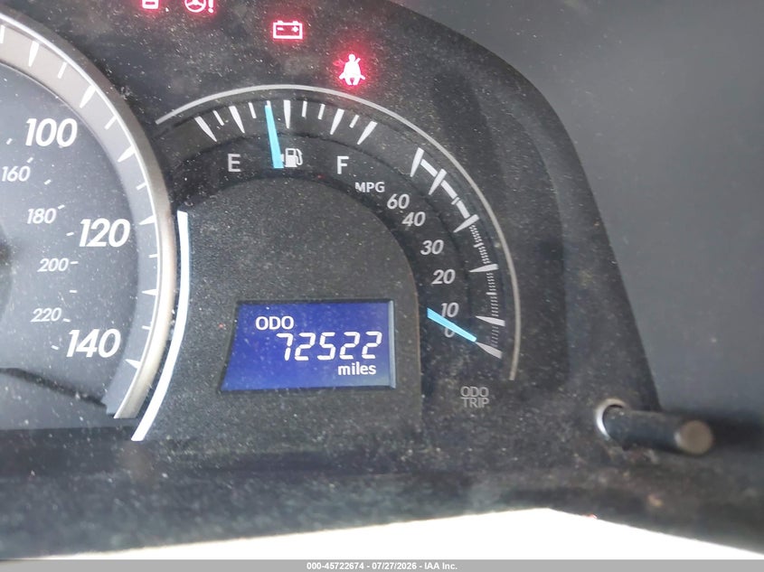 2012 TOYOTA CAMRY auction photo 7