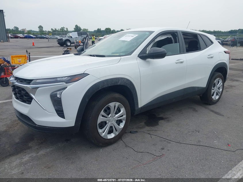 Vin: kl77lfe24rc177274, lot: 46221383, chevrolet trax fwd sp 20242
