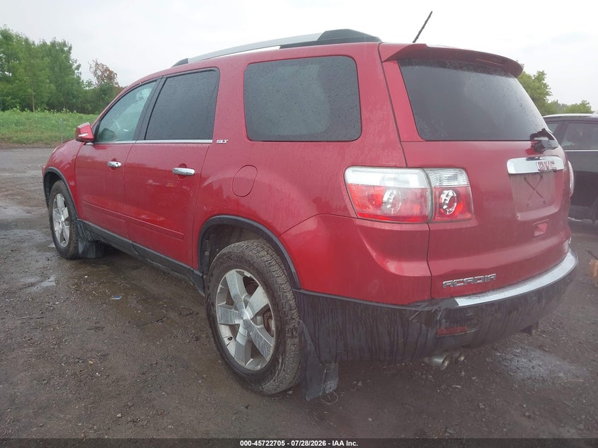 Vin: 1gkkvsed9cj284930, lot: 46221387, gmc acadia slt-2 20123