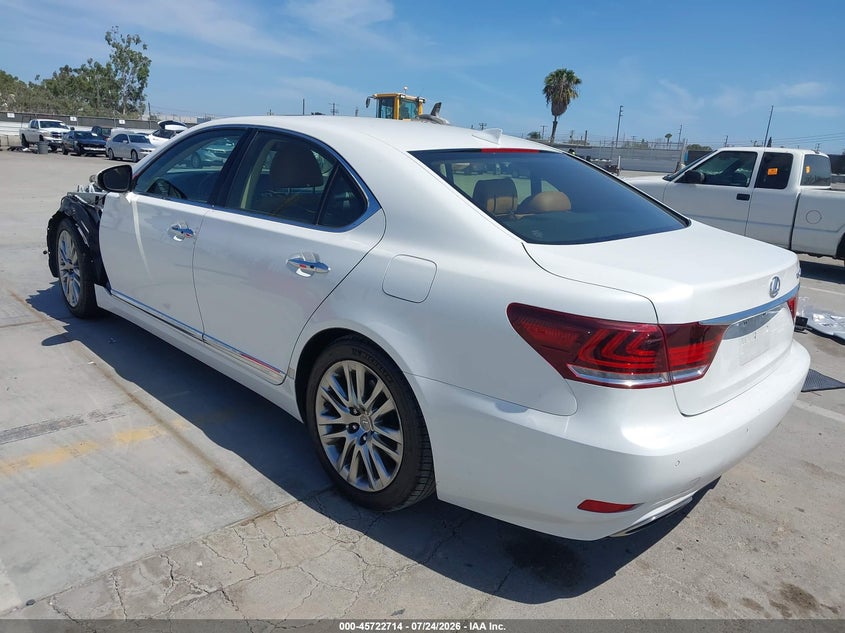 Vin: jthbl5ef4e5130883, lot: 46221396, lexus ls 460 20143