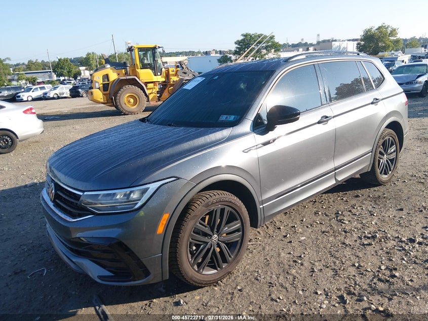 Vin: 3vv8b7ax4nm153066, lot: 46221399, volkswagen tiguan 2.0t se r-line black 20222