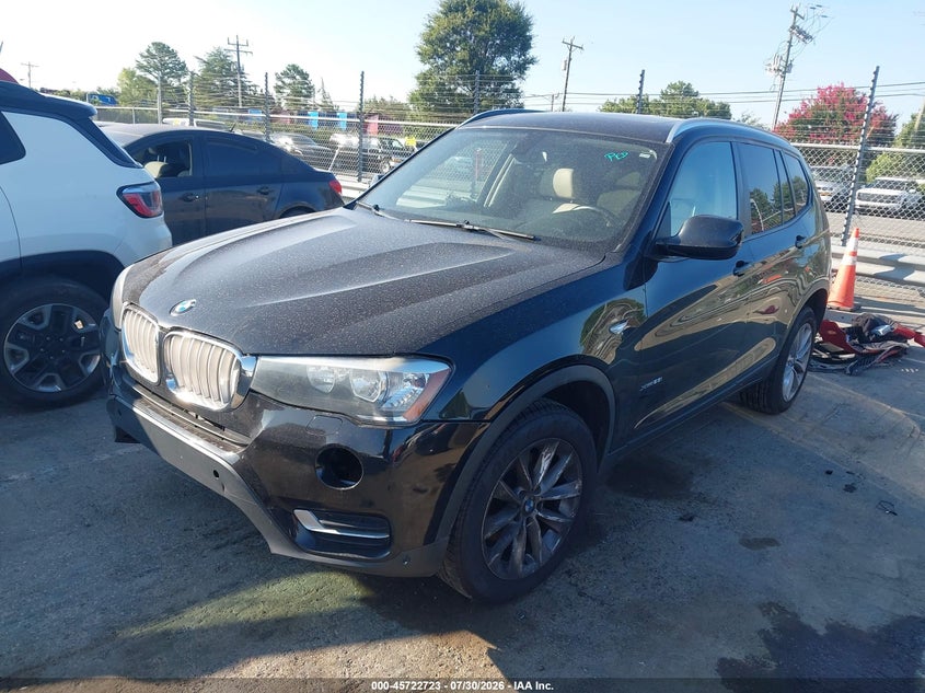 Vin: 5uxwx9c57e0d24976, lot: 46221405, bmw x3 xdrive28i 20142