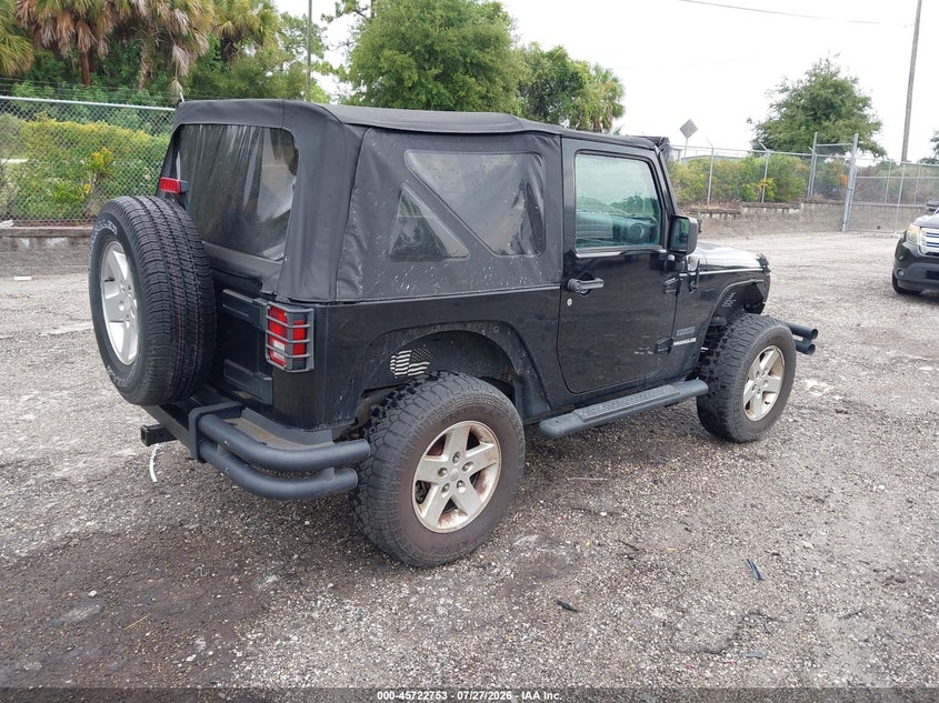Vin: 1j4aa2d12bl579570, lot: 46221435, jeep wrangler sport 20114