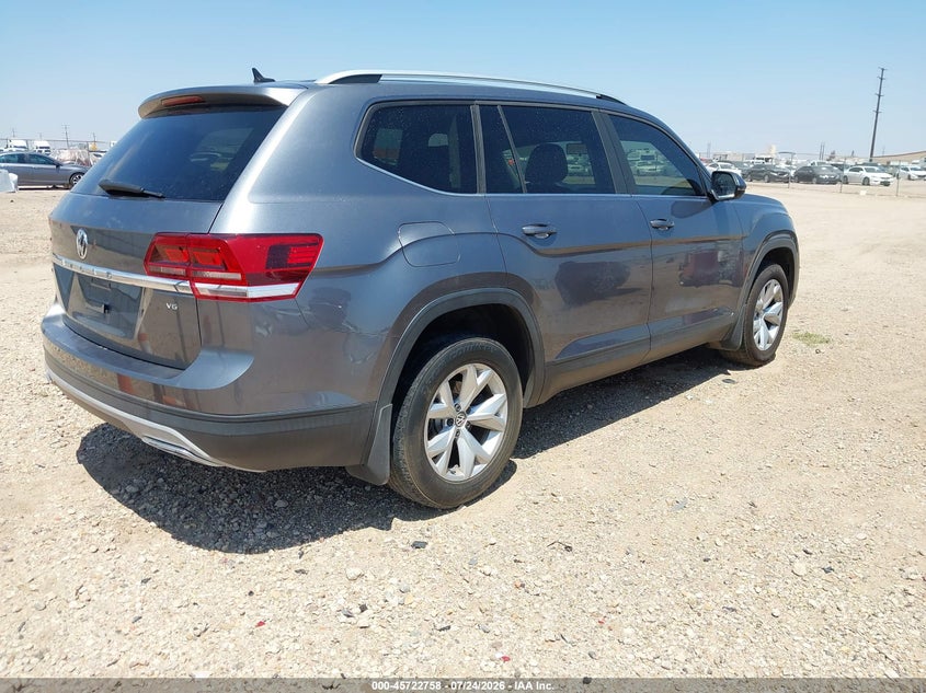 2018 VOLKSWAGEN ATLAS auction photo 4