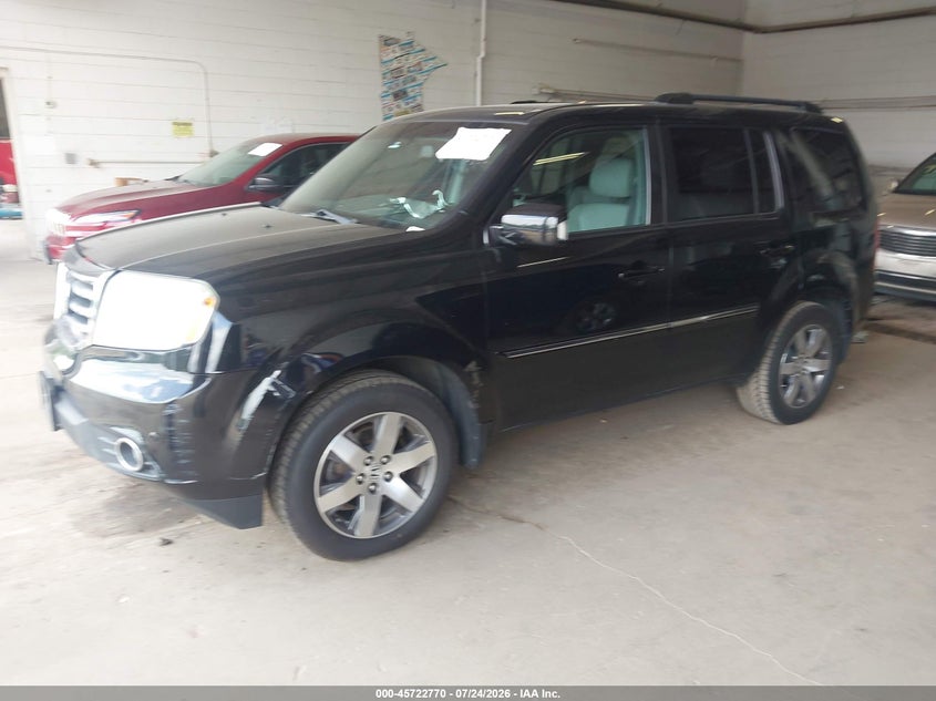 Vin: 5fnyf4h99db063925, lot: 46221452, honda pilot touring 20132