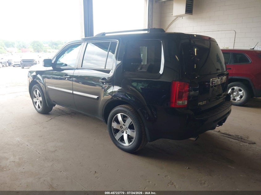 Vin: 5fnyf4h99db063925, lot: 46221452, honda pilot touring 20133