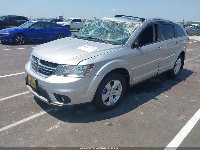 Vin: 3c4pdcbg1ct234170, lot: 46221456, dodge journey sxt 20122