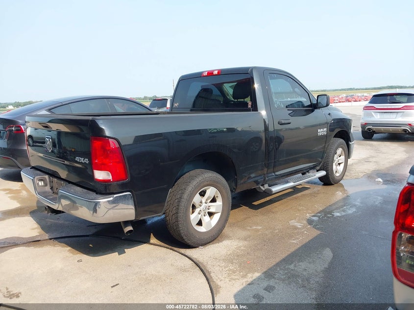 Vin: 3c6jr7ag9hg696189, lot: 46221464, ram 1500 tradesman  4x4 6'4 box 20174