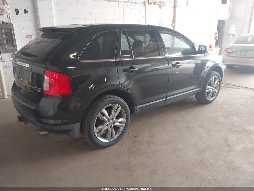 Vin: 2fmdk4kc4bba58409, lot: 46221473, ford edge limited 20114