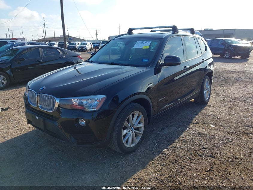 Vin: 5uxwz7c34h0v87506, lot: 46221478, bmw x3 sdrive28i 20172