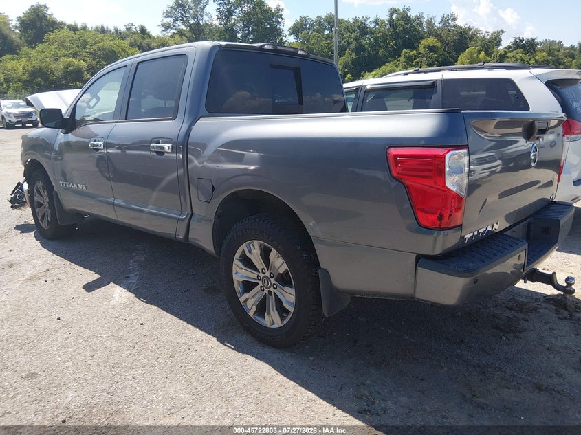 Vin: 1n6aa1e62jn508752, lot: 46221485, nissan titan sv 20183
