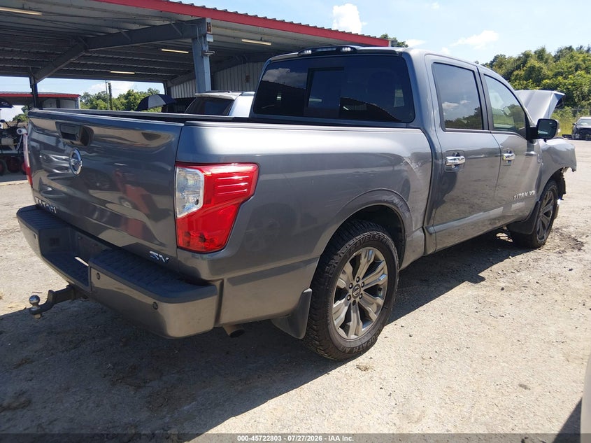 Vin: 1n6aa1e62jn508752, lot: 46221485, nissan titan sv 20184