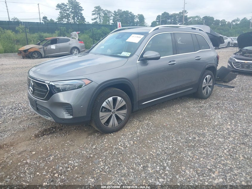 Vin: w1n9m0kb9pn071357, lot: 46221490, mercedes-benz eqb 300 suv 4matic 20232
