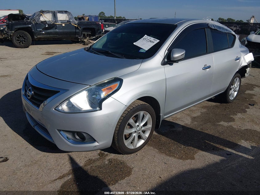 Vin: 3n1cn7ap4fl912471, lot: 46221491, nissan versa 1.6 sl 20152