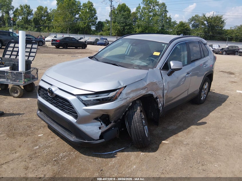Vin: 2t3p1rfv2rw445108, lot: 46221497, toyota rav4 xle 20242