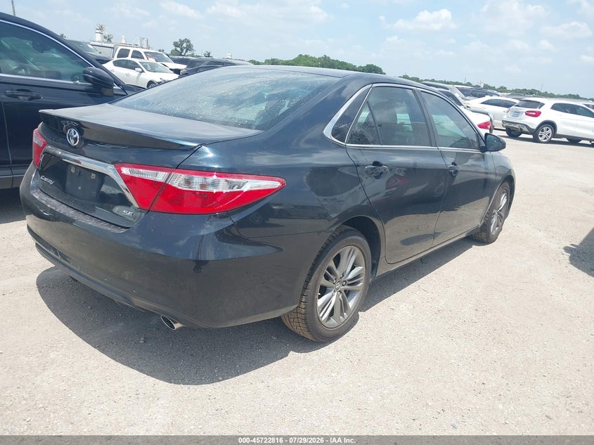 Vin: 4t1bf1fk6hu321515, lot: 46221498, toyota camry se 20174