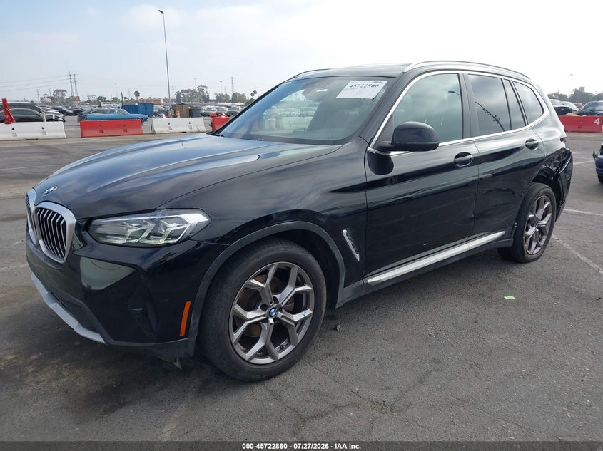 Vin: 5ux43dp07r9u00781, lot: 46221542, bmw x3 sdrive30i 20242