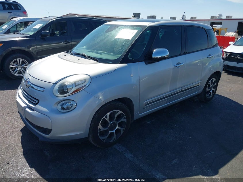 2014 Fiat 500L, Обычный износ, IAAI, VIN ZFBCFACH1EZ006351 — фото 2