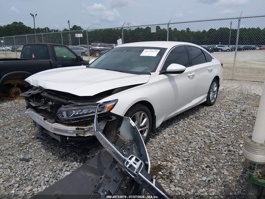 Vin: 1hgcv1f14ka017130, lot: 46221561, honda accord lx 20192