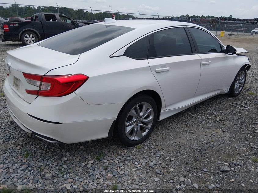 Vin: 1hgcv1f14ka017130, lot: 46221561, honda accord lx 20194