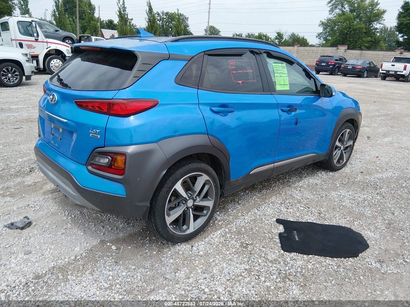 Vin: km8k5ca51lu548538, lot: 46221565, hyundai kona ultimate 20204