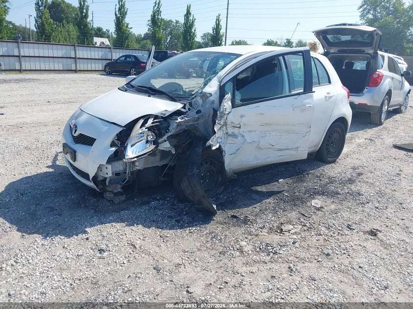 Vin: jtdkt4k34b5332849, lot: 46221575, toyota yaris 20112