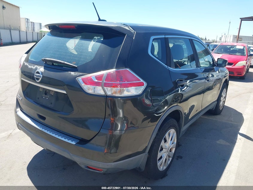 Vin: knmat2mt5gp672472, lot: 46221583, nissan rogue s 20164