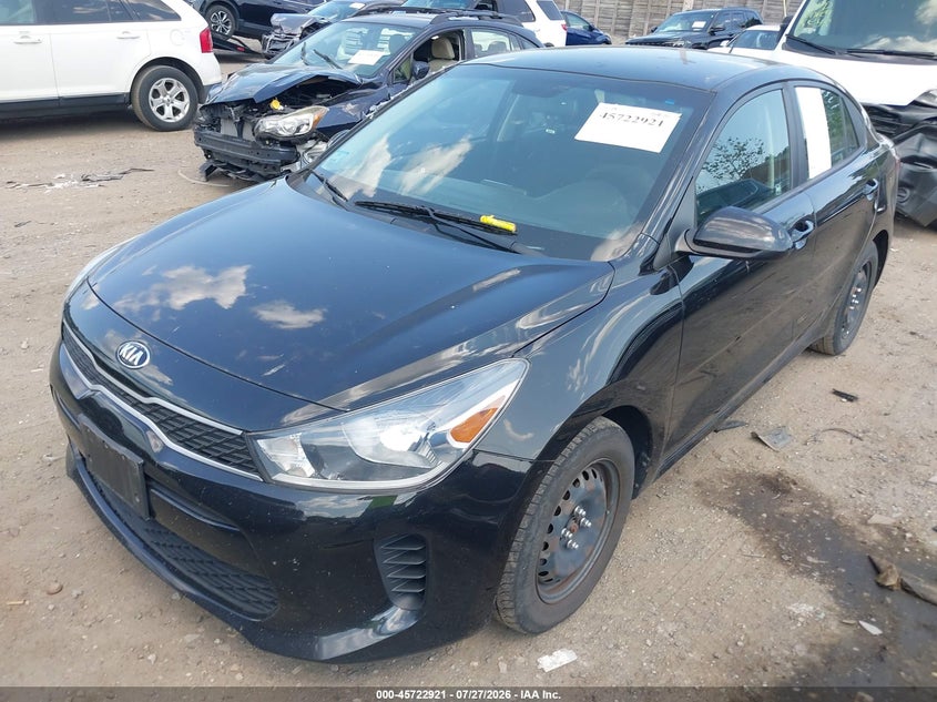 Vin: 3kpa24ad1le298724, lot: 46221603, kia rio s 20202