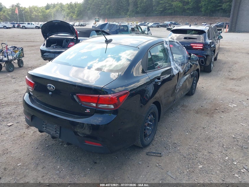 Vin: 3kpa24ad1le298724, lot: 46221603, kia rio s 20204